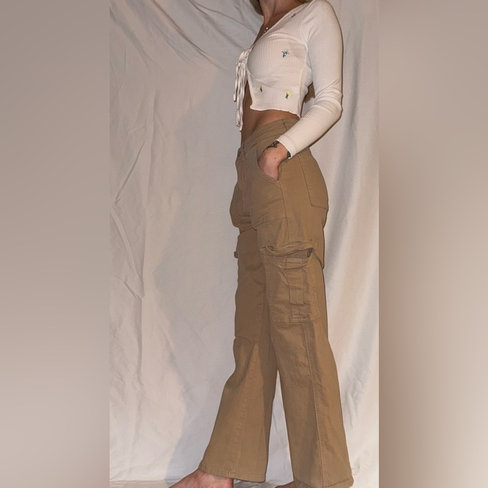 Tan cargo pants